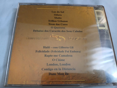 Cd Caetano Veloso - Coleção Obras- Primas (Usado)
