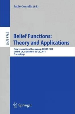 Libro Belief Functions: Theory And Applications : Third I...