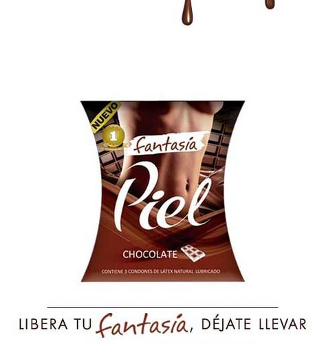 Preservativo Condon Fantasia Piel Chocolate