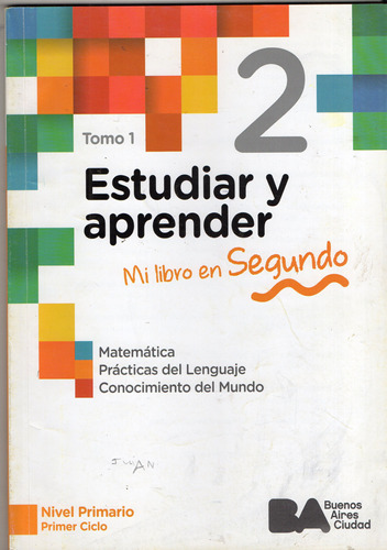 Estudiar Y Aprender 2 - Tomos 1 Y 2 - Usados Escritos Los 2