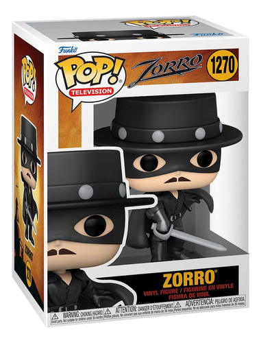 Funko Pop! Television Original El Zorro #1270 Daffyrugs