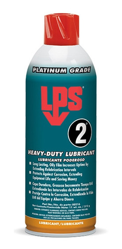 Imagen 1 de 3 de Spray Lubricante Heavy Duty Industrial 369 Ml Lps 2