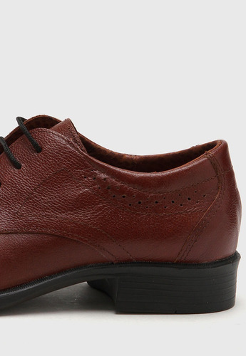 Zapato Hombre Cuero Acordonado De Vestir Ruta 21