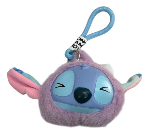 Peluche Cara De Stitch Violeta