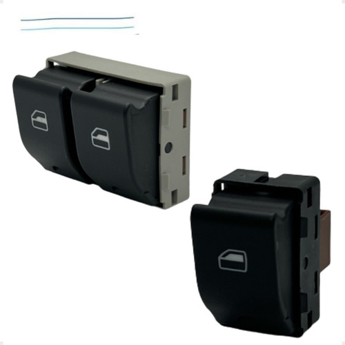 Par Botão Interruptor Vidro Elétrico Saveiro G4 G5 G6 Polo