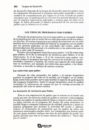 Terapia De Desarrollo, Colección Educación Especial