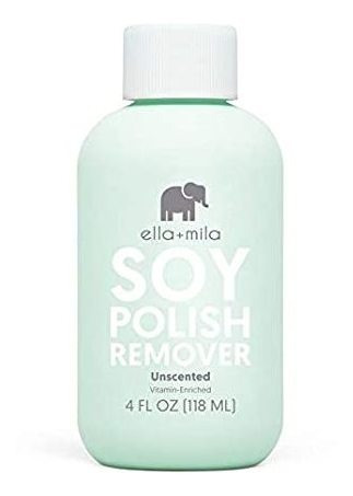 Ellamila Eliminador De Esmalte De Uñas De Soja | Sin Acetona