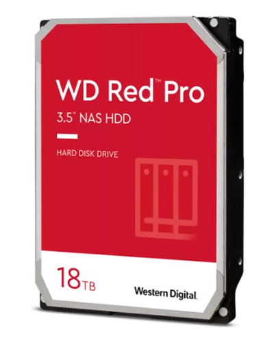 Disco Duro Western Digital Red Pro Nas Wd181kfgx 18tb 7200
