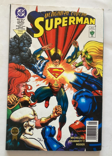 Comic Dc: Superman - Venganza Contra Superman. Historia Completa. Editorial Vid