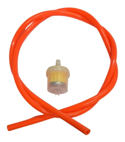 Imagen 4 de 8 de Filtro De Bencina Universal Moto + Manguera De Bencina 1m