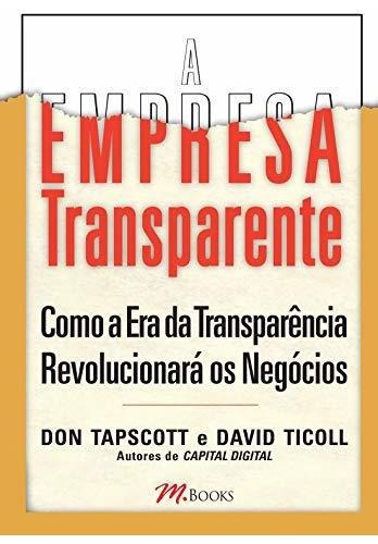 Libro A Empresa Transparente De David Don; Ticol Mbooks