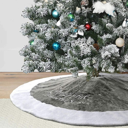 ~ Esencial. Dremisland 36  Luxury Faux Fur Christmas Tree Sk