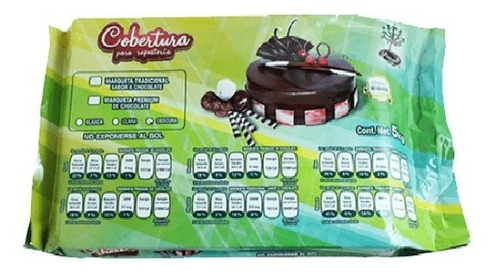 5 Kg Marqueta Cobertura Procali Chocolate Claro