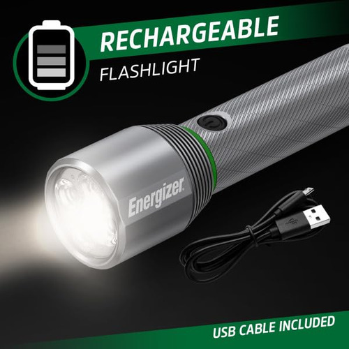 Linterna Recargable Led Energizer X2000, 2000 Lmenes, Resist