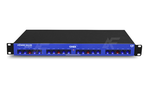 Rack Cftv Power Balun Hd 8000 4k Onix 16 Canais C/ Fonte 5a