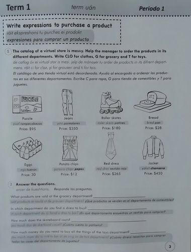 Ingles Practico 6 - Primaria. Emu, De Tzitzil Aegel Anguiano Macías. Editorial Emu En Español E Ingles