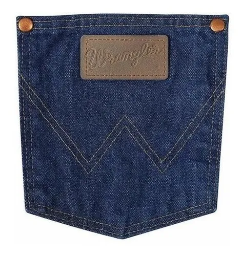 Cal a Jeans Masculina Wrangler Cowboy Cut Lonada Tradicional