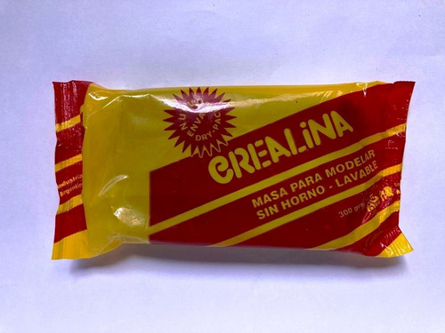 Imagen 1 de 1 de Masa Para Modelar Crealina 300gr Sin Horno Lavable