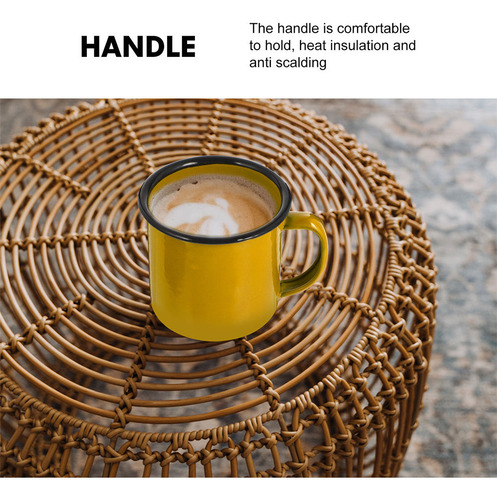 2 Tazas De Té De Hierro De Estilo Retro, Tazas De Hierro Prá
