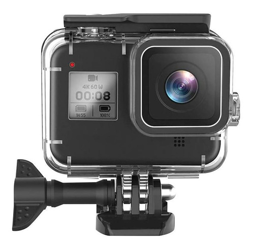 Para Gopro Hero 8, Color Negro, Impermeable, Para Buceo Y Su