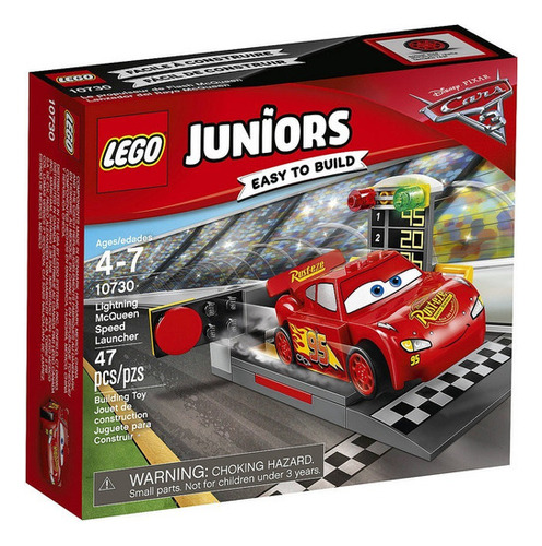 Lego Juniors 10730 Disney Cars Lanzador Rayo Mcq Mundomanias