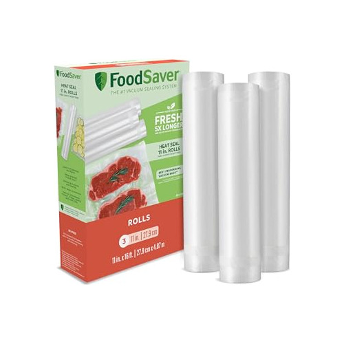 Bolsas Selladoras Al Vacío Foodsaver, Rollos Para Un Ajuste