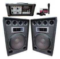 Comprar Combo2 Bafles 15 500w\u002Fconsola Jahro Usb\u002Fsd\u002Fbluetooth\u002Fradio!!