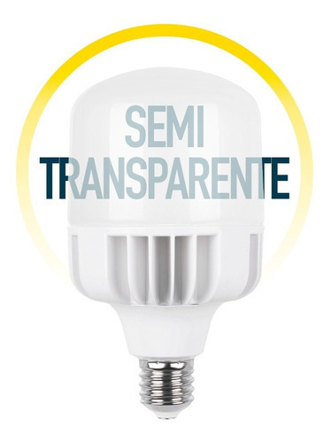 Foco led Icon ICT2TRWW-50W Bulbo color blanco cálido 50W 127V