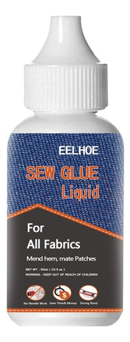 Pegamento G Cloth Glue Para Reparar Ropa, Lavable Y Planchad