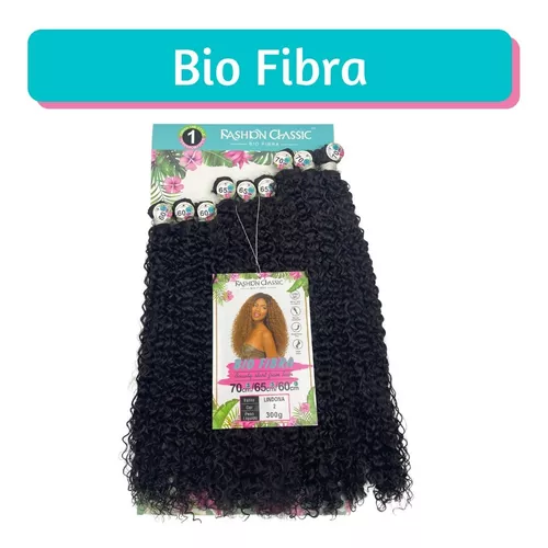 Cabelo Orgânico Bio Fibra Lindona Fashion Classic 300G em Promoção na  Americanas