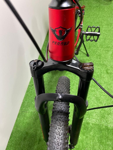 Bicicleta Aluminio Rojo Mtb Aro 27,5 Pegaso Bikes