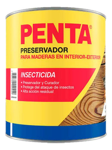 Penta Preservador Curador Insecticida Madera 1 Lts. Petrilac Color