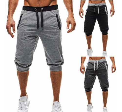 A) Gym Pants Pesquero Deportivo , Short Pescador Súper