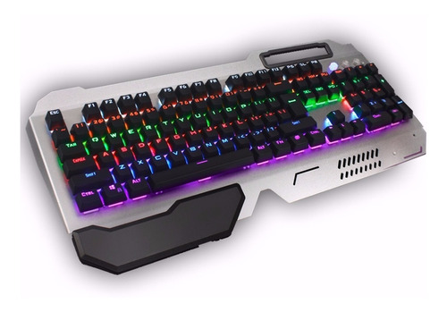 Teclado Gamer Mecanico Retroiluminado Noga Beam Pc Usb Led