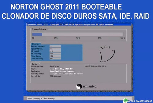 Imagen 1 de 5 de 9n9(o)9r9t/0/n/9g9/h/9o9/zt Vvynd0vvz Norton Ghost Windows