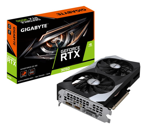 Tarjeta Gráfica Rtx 3050 Windforce 8gb Gigabyte