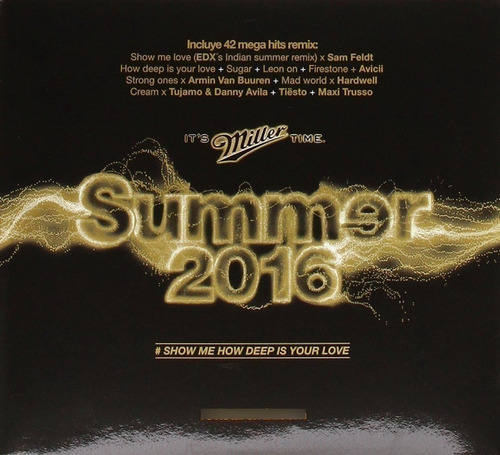 Varios Interpretes - Summer Remix 2016  Cd