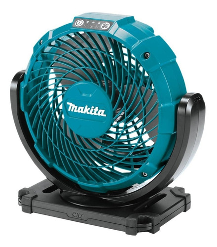 Ventilador Plastico Inalambrico Escritorio 12v Cf100d Makita