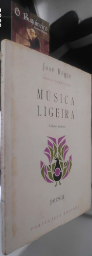 Música Ligeira - José Régio - 1ª Edição