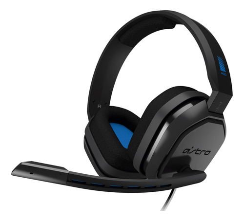 Audifono Gamer Astro A10  Grey/blue Ps4 Pc Xbox - Revogames
