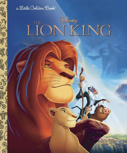 The Lion King, De Golden Books. Serie Little Golden Books, Vol. 1a. Editorial Disney Books, Tapa Dura, Edición 1a En Inglés, 2020