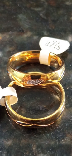 Anillos Aros De Matrimonio En Acero