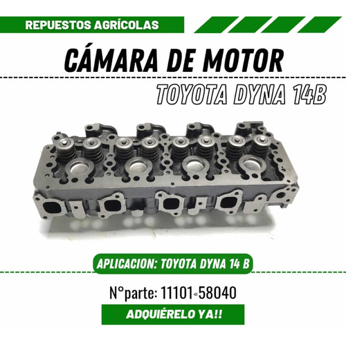 Cámara De Motor Toyota Dyna 14b