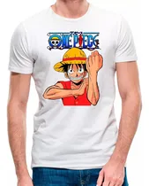 Comprar Polo De Monkey D. Luffy Anime De One Piece Sublimado Cod.g