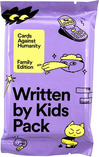 Cards Against Humanity Family Edition: Escrito Por Kids Pac