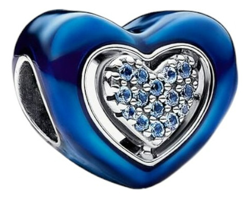 Pandora Charm Corazón Azul Giratorio Mi Persona Favorita