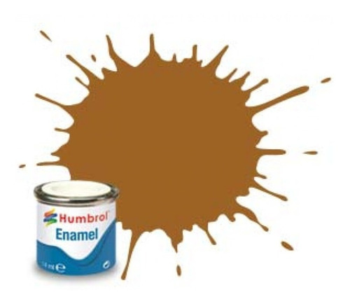  Pintura (enamel) 14ml  - Cobre 12 Metalico  Humbrol