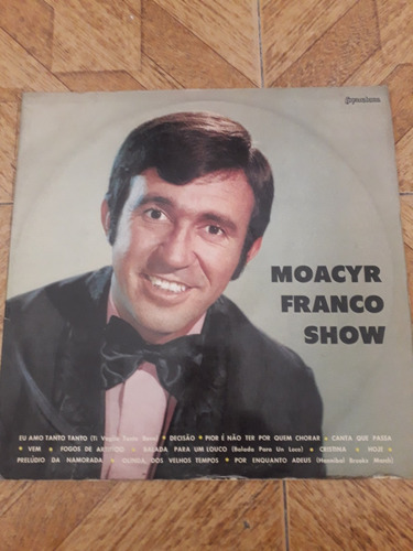 Vinilo Moacyr Franco Show Año 1970