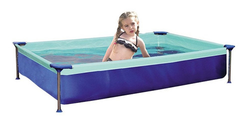 Pileta estructural Olimpia Azul 10100 x 80 cm de ancho