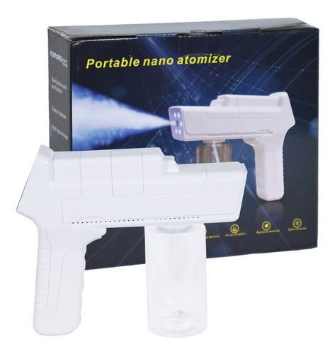 Imagen 3 de 6 de Pistola Portable Sanitizante Desinfectante Spray Recargable